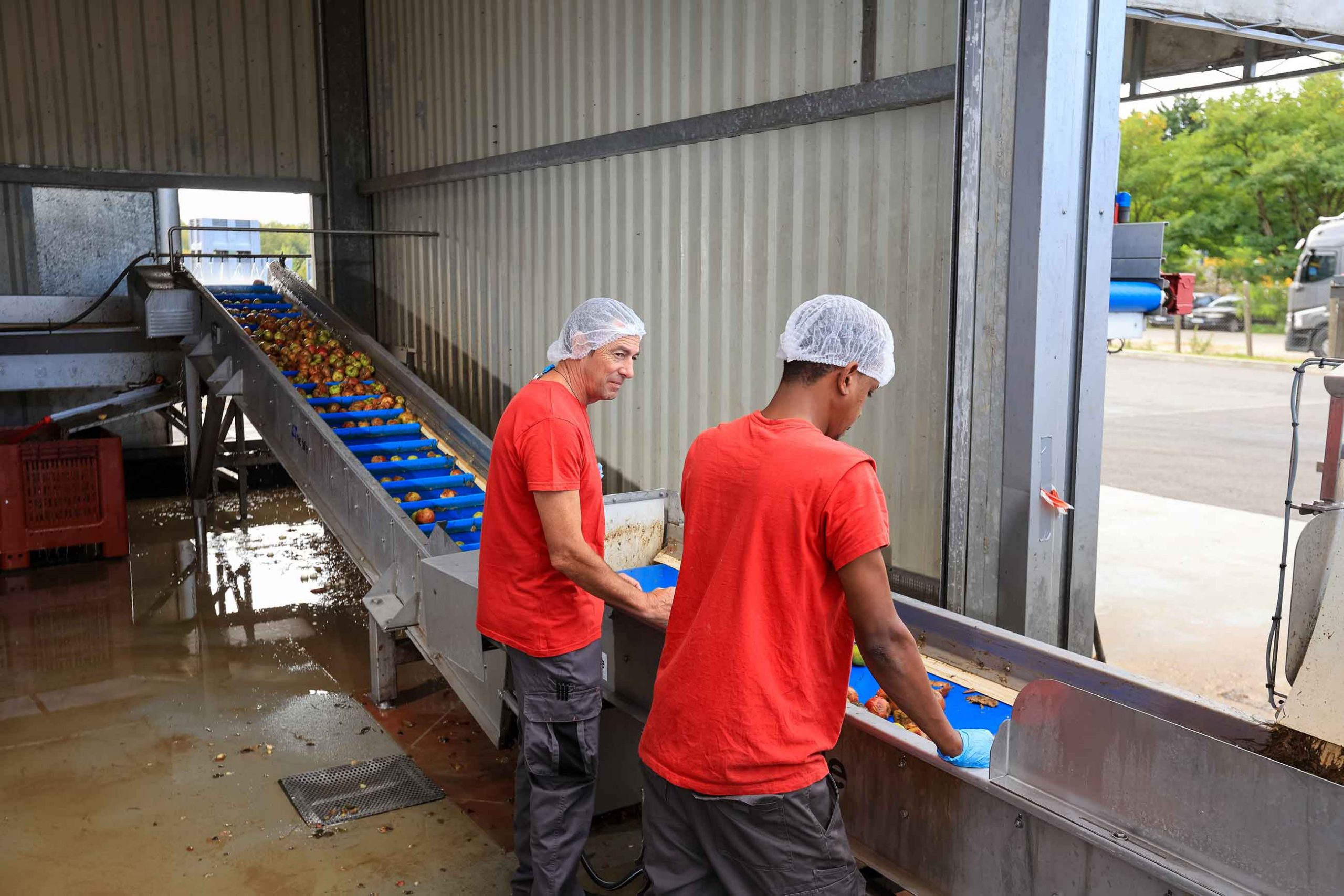 Photographie d'un cariste chez Foulon Sopagly, leader de l'industrie agroalimentaire en Saône-et-Loire